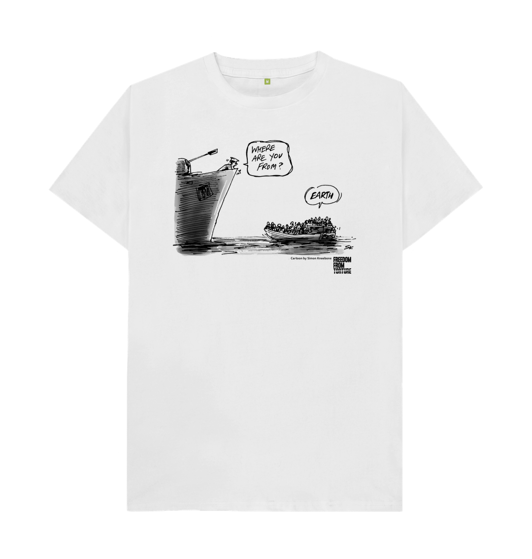 White Simon Kneebone T-Shirt - White