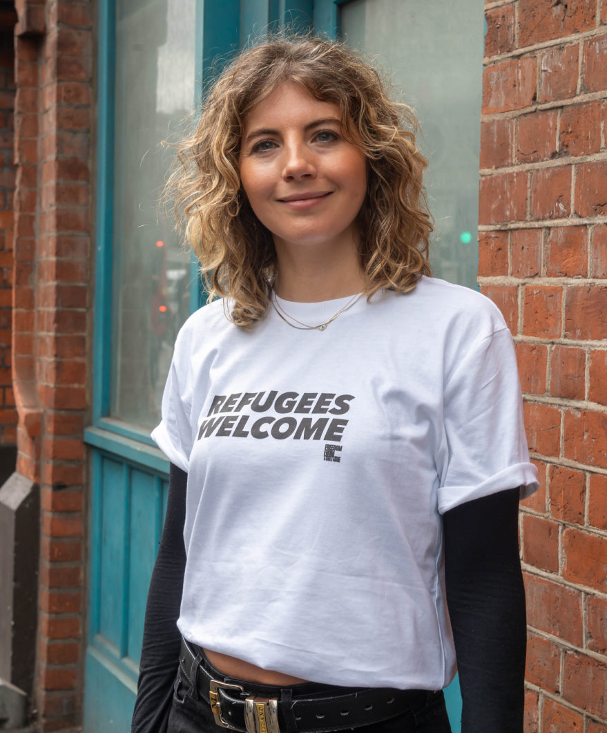 Refugees Welcome T-Shirt - White