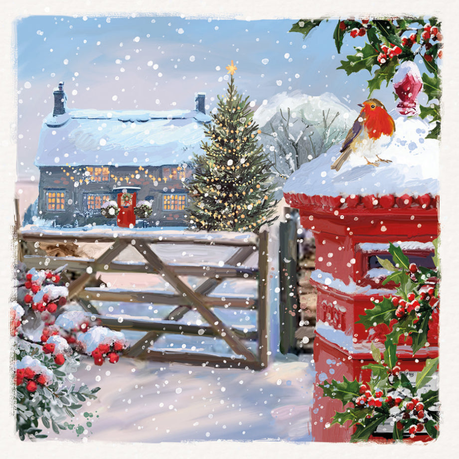 Countryside Christmas Charity Christmas Cards - Pack of 10