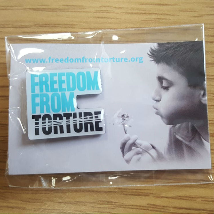 Freedom From Torture Pin Badge