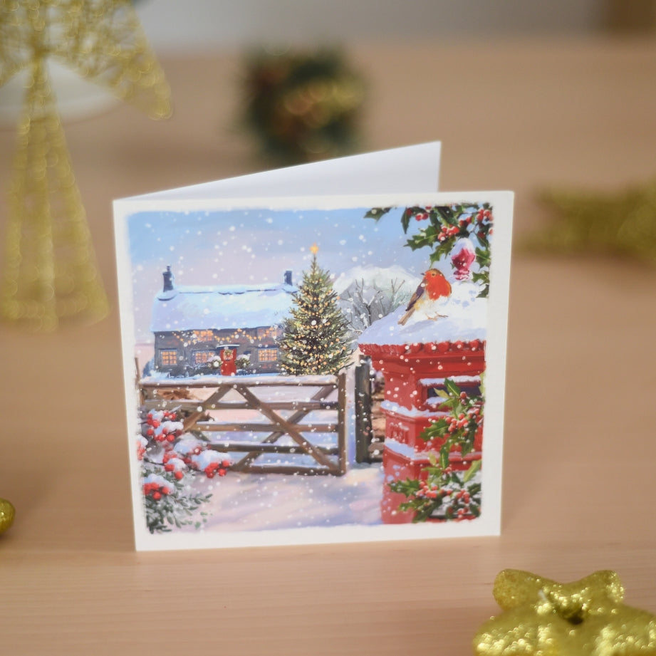Countryside Christmas Charity Christmas Cards - Pack of 10
