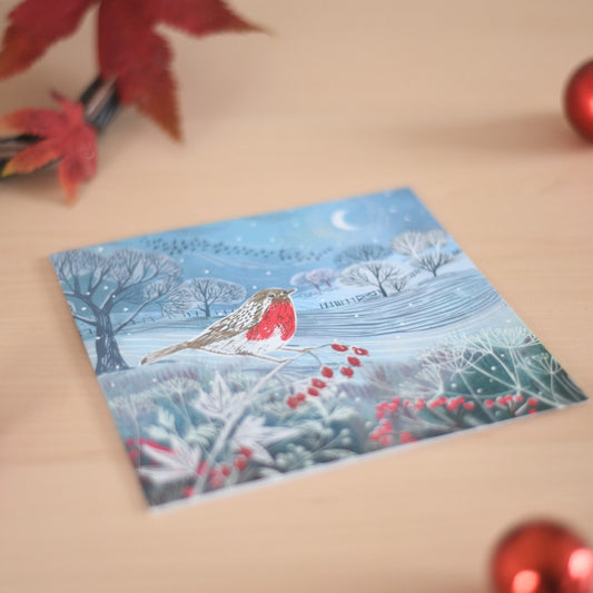 Moonlit Night Charity Christmas Cards - Pack of 10