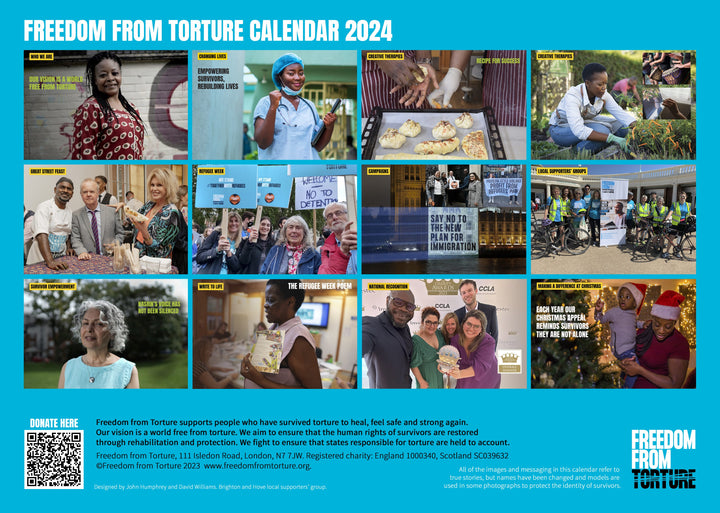 Freedom from Torture Wall Calendar