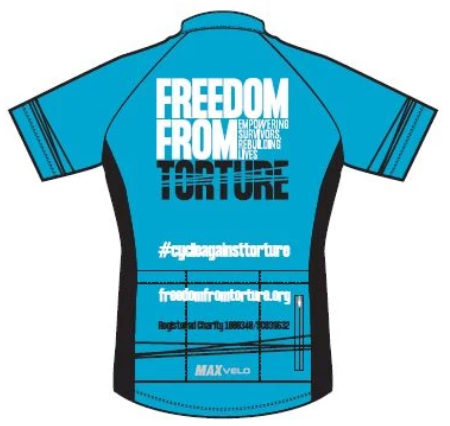 Freedom from Torture - Cycling jersey