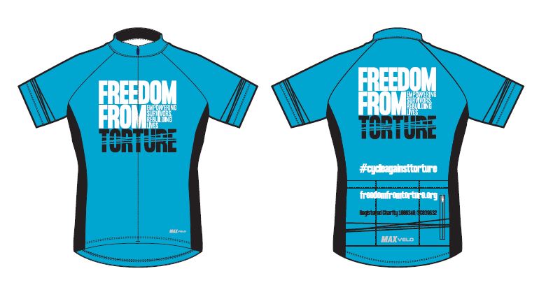 Freedom from Torture - Cycling jersey