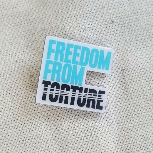 Freedom From Torture Pin Badge
